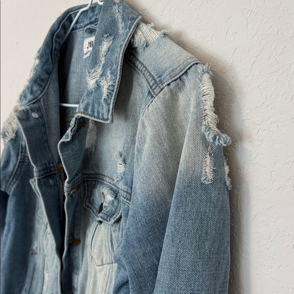 Distressed Denim Jacket - Picture 5 of 8